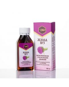 Buy Oil 'ZHIVA No. 3' with propolis and herbal supplements for the liver. | Florida Online Pharmacy | https://florida.buy-pharm.com