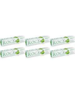 Buy Toothpaste ROCS Energy Morning double mint, set: 6 packs | Florida Online Pharmacy | https://florida.buy-pharm.com