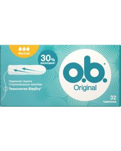 Buy OB Original Normal Tampons, 32 pcs | Florida Online Pharmacy | https://florida.buy-pharm.com