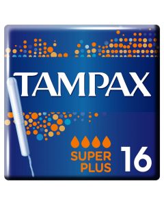 Buy Tampons with applicator TAMPAX Super plus, 16 pcs | Florida Online Pharmacy | https://florida.buy-pharm.com