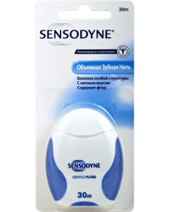 Buy Sensodyne Sensodyne Dental floss for sensitive teeth, voluminous, mint flavor, 30 m, soft | Florida Online Pharmacy | https://florida.buy-pharm.com