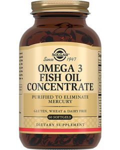 Buy Solgar, Omega 3 Fish Oil Concentrate 'Omega-3 Fish Oil Concentrate', 60 capsules | Florida Online Pharmacy | https://florida.buy-pharm.com