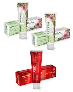 Buy Pearl toothpaste set professional: Herbal Echinacea, 100 ml, 2 pcs. and Rad & Whitening, 100 ml., 1 pc. | Florida Online Pharmacy | https://florida.buy-pharm.com