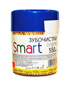 Buy Natural wooden toothpicks 550 pieces in a can Smart | Florida Online Pharmacy | https://florida.buy-pharm.com