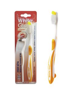 Buy White Glo 'Flosser' whitening toothbrush + eraser to remove plaque | Florida Online Pharmacy | https://florida.buy-pharm.com