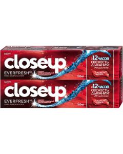 Buy CloseUp Everfresh toothpaste Hot mint, with antibacterial rinse, 2 pcs 100 ml each #  | Florida Online Pharmacy | https://florida.buy-pharm.com