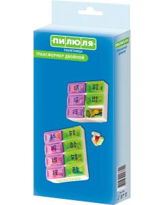 Buy Pill Pillbox for a week Transformer double | Florida Online Pharmacy | https://florida.buy-pharm.com