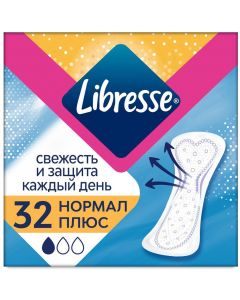 Buy Libresse Normal Plus daily pads, 32 pcs | Florida Online Pharmacy | https://florida.buy-pharm.com