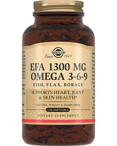 Buy Solgar, EFA 1300 MG Omega 3-6-9 ' Complex of fatty acids 1300 mg Omega 3-6-9 ', 120 capsules | Florida Online Pharmacy | https://florida.buy-pharm.com