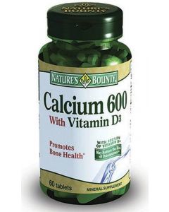 Buy Natural Bounty Calcium 600 with vitamin D tablets # 60  | Florida Online Pharmacy | https://florida.buy-pharm.com
