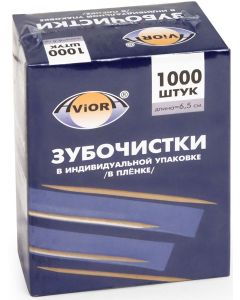 Buy 'Aviora' toothpicks, bamboo, 1000 pcs | Florida Online Pharmacy | https://florida.buy-pharm.com