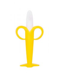 Buy Baby toothbrush teether massager silicone Banana yellow | Florida Online Pharmacy | https://florida.buy-pharm.com