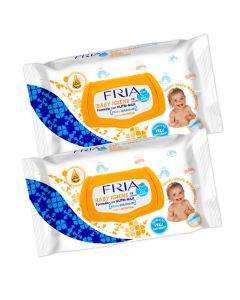 Buy 090015 / set Fria BABY IGIENE Baby Wet Wipes, 72 pcs x 2 packs | Florida Online Pharmacy | https://florida.buy-pharm.com