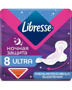 Buy Libresse Ultra Goodnight hygienic pads, 8 pcs | Florida Online Pharmacy | https://florida.buy-pharm.com