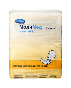Buy Urological pads for women MoliMed Classic midi, 28 pcs. | Florida Online Pharmacy | https://florida.buy-pharm.com