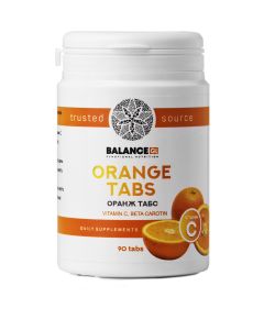 Buy Balance Group Life. 'Orange tabs' Vitamin C and Beta-carotene. Immunity. Detox. Vessels. Joints. Accelerates collagen synthesis. 90 tab. 300 mg each. | Florida Online Pharmacy | https://florida.buy-pharm.com