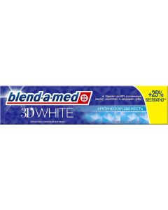 Buy Toothpaste Blend-a-med '3D White Arctic freshness' 125 ml | Florida Online Pharmacy | https://florida.buy-pharm.com