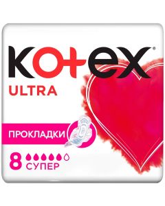 Buy Kotex Sanitary pads 'Ultra. Super' with wings, | Florida Online Pharmacy | https://florida.buy-pharm.com
