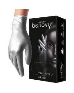 Buy Hygienic gloves Benovy, 100 pcs, 1 / M | Florida Online Pharmacy | https://florida.buy-pharm.com