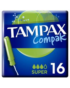 Buy Tampons with applicator TAMPAX Compak Super, 16 pcs. | Florida Online Pharmacy | https://florida.buy-pharm.com