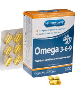 Buy VPLab Omega 3-6-9 / 60caps Fatty Acid Complex | Florida Online Pharmacy | https://florida.buy-pharm.com