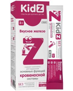 Buy KidZ syrup for children from 3 years old Tasty iron sticks 10 pcs | Florida Online Pharmacy | https://florida.buy-pharm.com