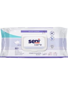 Buy Seni Wet wipes 'Care', for care, with vitamin E and allantoin, 80 pcs | Florida Online Pharmacy | https://florida.buy-pharm.com