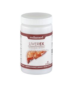 Buy LIVEREX, 40 capsules, NPK Milamed | Florida Online Pharmacy | https://florida.buy-pharm.com