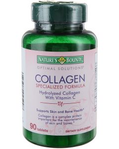 Buy Complex of vitamins Nature's Bounty 'Hydrolyzed collagen with vitamin C', 90 tablets | Florida Online Pharmacy | https://florida.buy-pharm.com