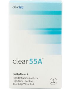 Buy Contact lenses Clear 55A 6 lenses Monthly, -1.50 / 14.5 / 8.7, 6 pcs. | Florida Online Pharmacy | https://florida.buy-pharm.com