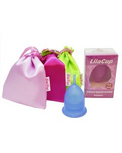 Buy Menstrual cup 'Atlas Premium', blue M LilaCup 22 ml | Florida Online Pharmacy | https://florida.buy-pharm.com