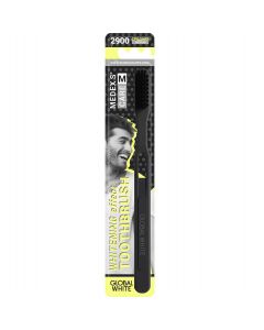 Buy Global White Medium Toothbrush medium hard, black | Florida Online Pharmacy | https://florida.buy-pharm.com