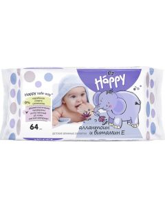 Buy Bella baby Happy Baby Wet Wipes Delicate Lotion with vitamin E 64 pcs | Florida Online Pharmacy | https://florida.buy-pharm.com