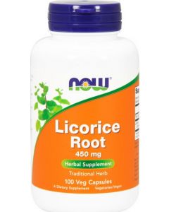 Buy Now Foods Licorice Root 100 capsules, 450 mg (dietary supplement) | Florida Online Pharmacy | https://florida.buy-pharm.com