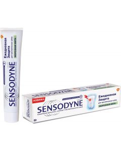 Buy Sensodyne toothpaste Daily protection Frosty mint, for sensitive teeth, 65 ml | Florida Online Pharmacy | https://florida.buy-pharm.com