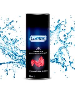 Buy Intimate lubricating gel Contex Silk, silicone, long-acting, 100 ml | Florida Online Pharmacy | https://florida.buy-pharm.com