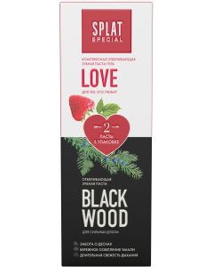 Buy Splat Special Love & Blackwood, a set of toothpastes, 2 pcs 75 ml each  | Florida Online Pharmacy | https://florida.buy-pharm.com