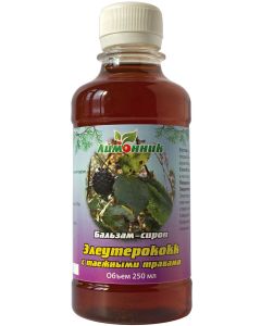 Buy NPK lemongrass. 'Balm-syrup Eleutherococcus with herbs' Immunity. Stress. Metabolism. 250 ml. | Florida Online Pharmacy | https://florida.buy-pharm.com