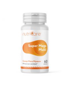 Buy Dietary supplement 'Super Mega Multi' Nutricare, vitamin-mineral-vegetable complex, 60 tablets | Florida Online Pharmacy | https://florida.buy-pharm.com