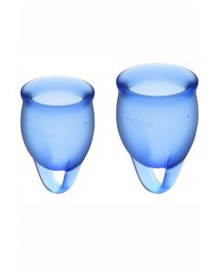 Buy Set of menstrual cups Satisfyer Feel confident blue | Florida Online Pharmacy | https://florida.buy-pharm.com
