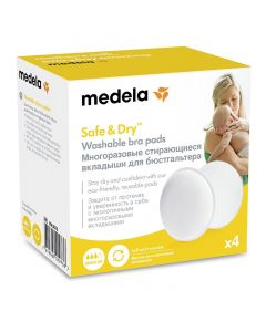 Buy Medela Reusable breast pads, 4 pcs. | Florida Online Pharmacy | https://florida.buy-pharm.com