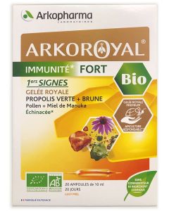 Buy Arkopharma Arkoroyal Immunity Fort Bio Strengthening immunity 10 ml ampoules # 20  | Florida Online Pharmacy | https://florida.buy-pharm.com