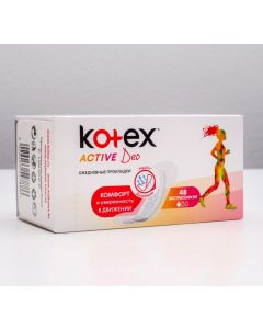 Buy Hygiene pads Kotex Active extra thin, 9426025 , 48 pcs | Florida Online Pharmacy | https://florida.buy-pharm.com