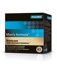Buy Vitamins for Men Man's Formula More than multivitamins. Vitamins for immunity for adults - vitamin D + vitamin C + Zinc | Florida Online Pharmacy | https://florida.buy-pharm.com