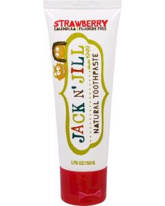 Buy Jack N'Jill Baby Toothpaste Strawberry for babies from 6 months with xylitol. Free of fluoride, SLS, parabens. Organic, 50 ml | Florida Online Pharmacy | https://florida.buy-pharm.com