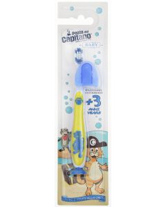 Buy Pasta del Capitano Children's toothbrush from 3 years old soft color yellow | Florida Online Pharmacy | https://florida.buy-pharm.com