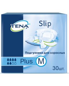 Buy Tena Slip Plus M Adult Diapers, 30 pcs | Florida Online Pharmacy | https://florida.buy-pharm.com