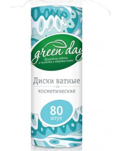 Buy Greenday Cotton pads, 80 pcs | Florida Online Pharmacy | https://florida.buy-pharm.com