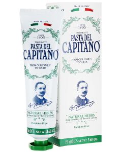 Buy Pasta del Capitano Premium Toothpaste 'Natural herbs', 75 ml | Florida Online Pharmacy | https://florida.buy-pharm.com