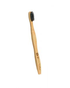 Buy Eco Fusion Modern Toothbrush, bamboo, with nylon gray bristles, charcoal powder  | Florida Online Pharmacy | https://florida.buy-pharm.com